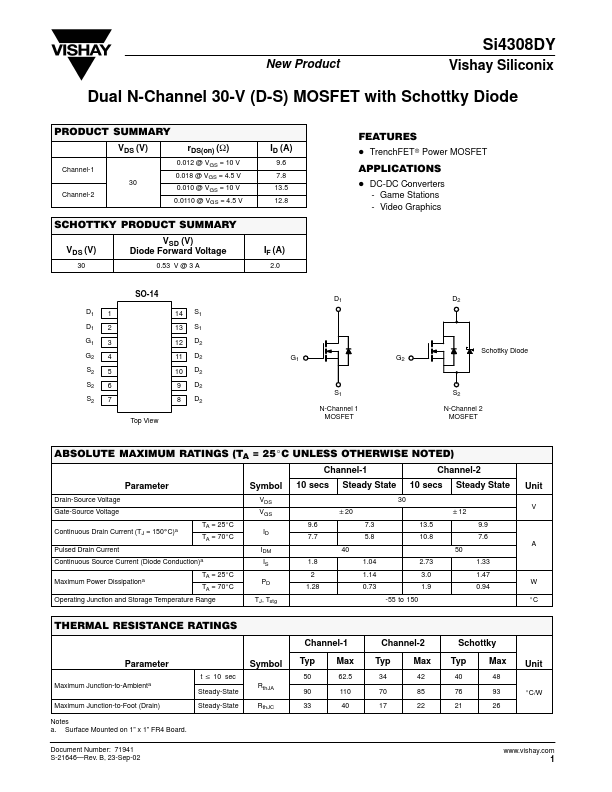 SI4308DY