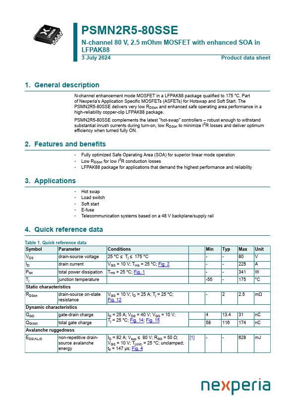 PSMN2R5-80SSE