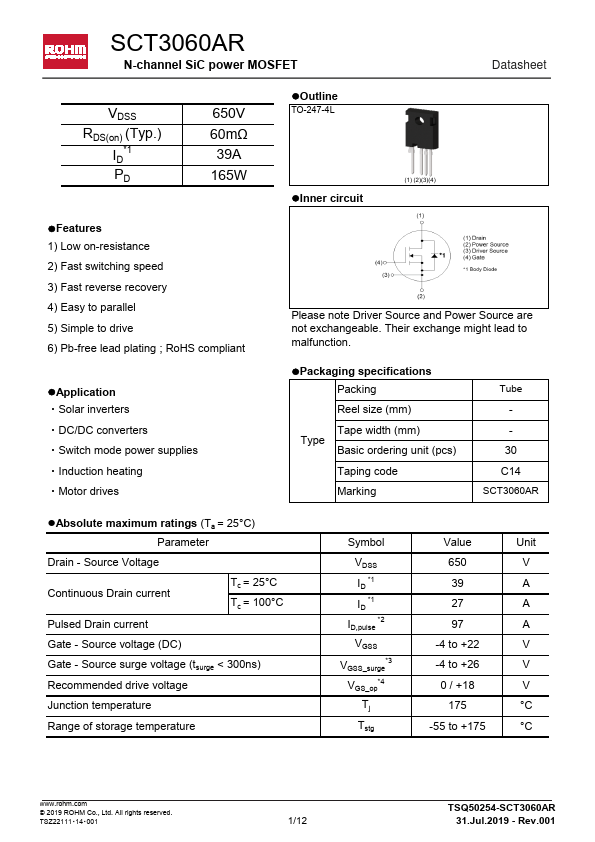 SCT3060AR