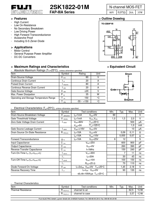 2SK1822-01M