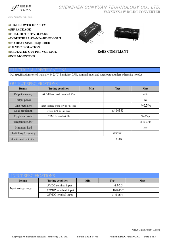 VA2409S-1W