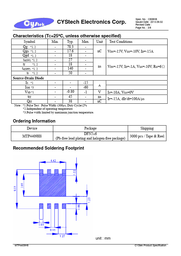 MTP4409H8