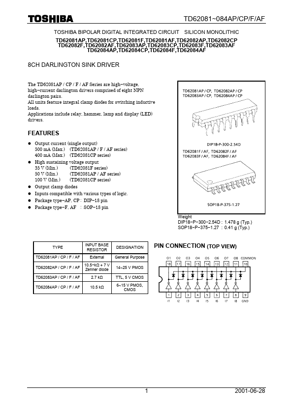 TD62081AF