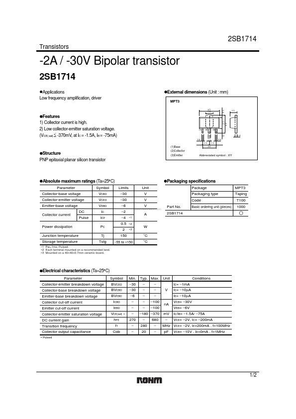 2SB1714