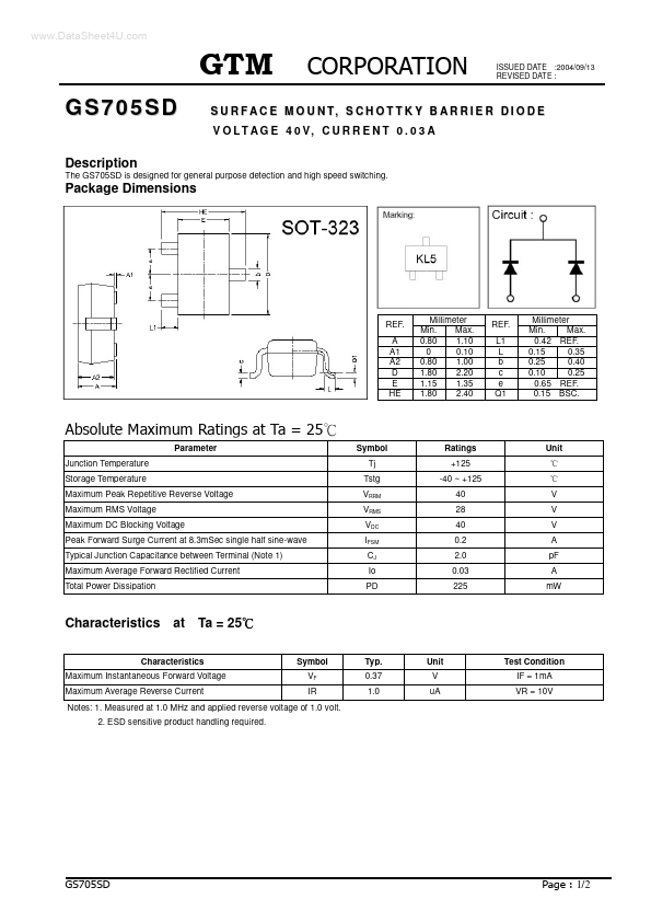 GS705SD