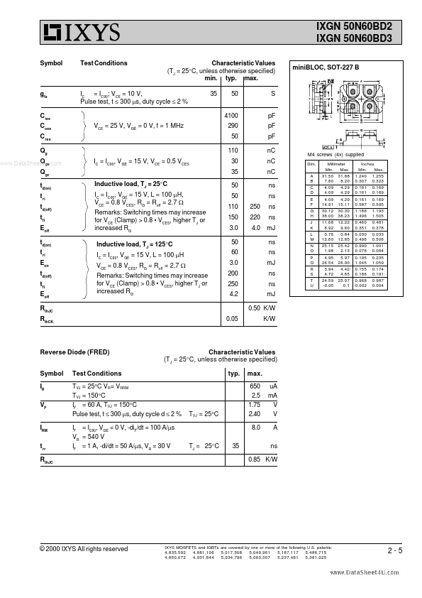 IXGN50N60BD2