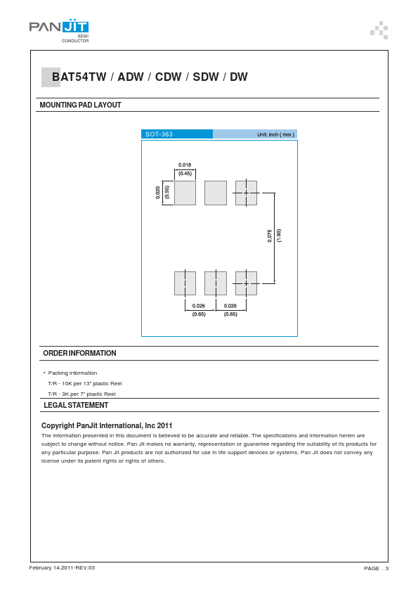 BAT54CDW