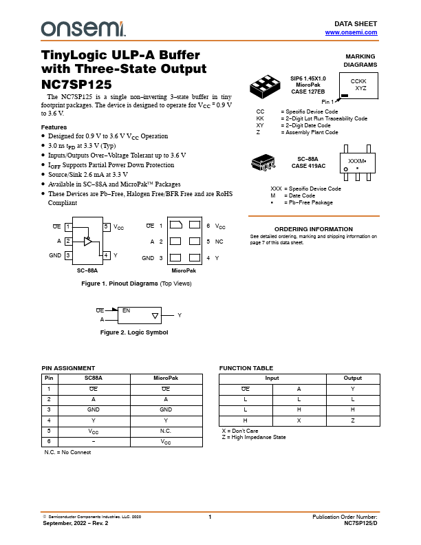 NC7SP125