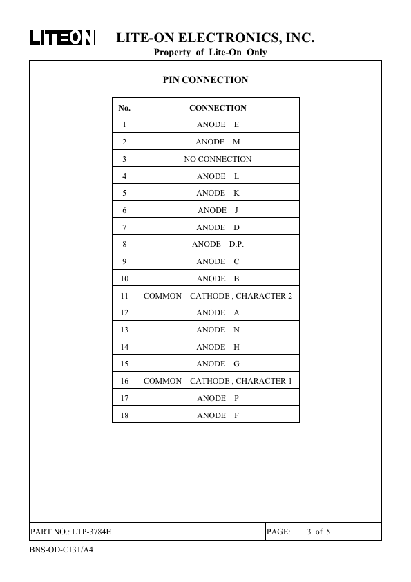 LTP-3784E