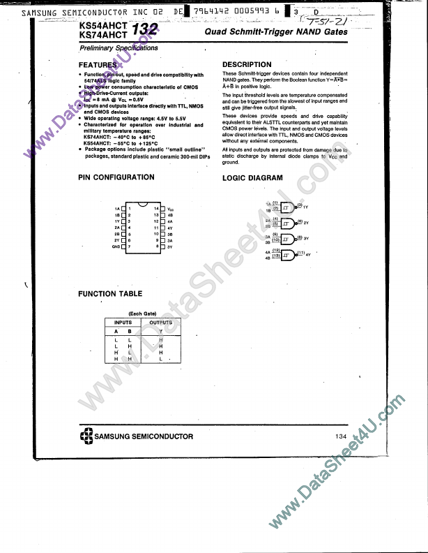 KS74AHCT132