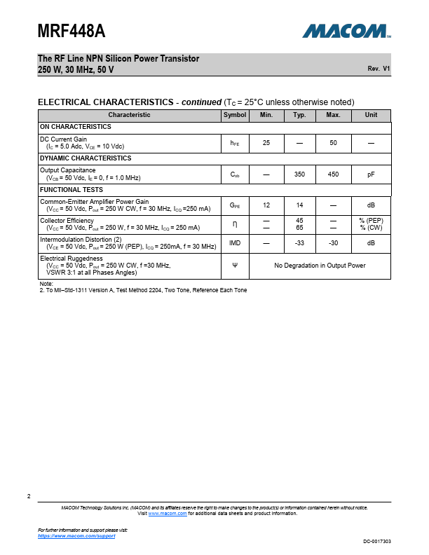 MRF448A