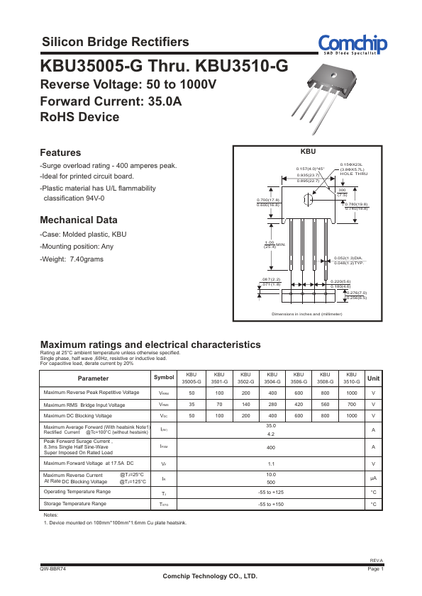 KBU35005-G