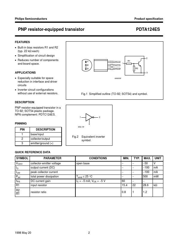 PDTA124ES