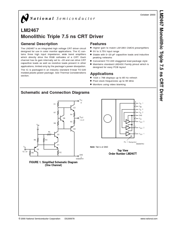 LM2467TA