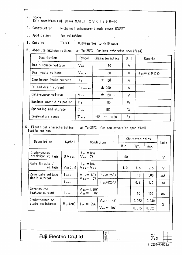 2SK1390-R