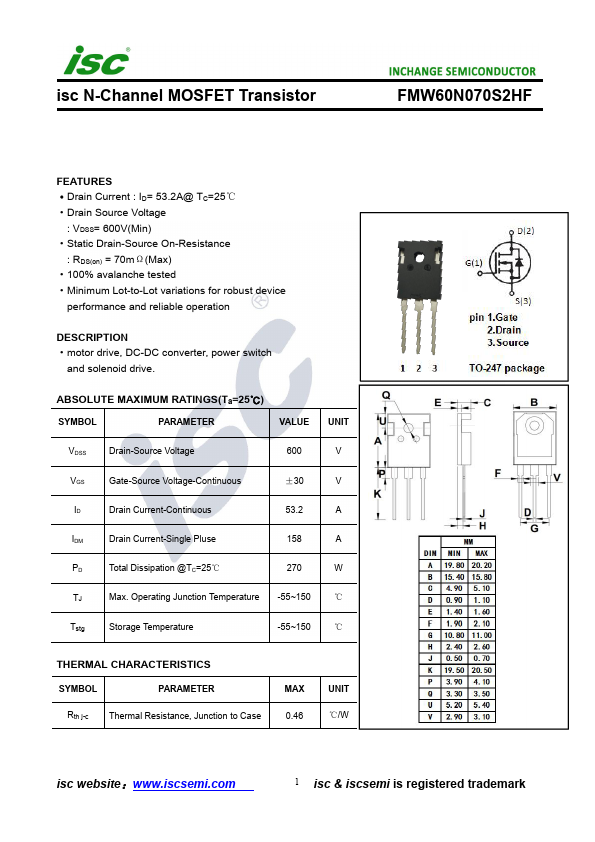 FMW60N070S2HF