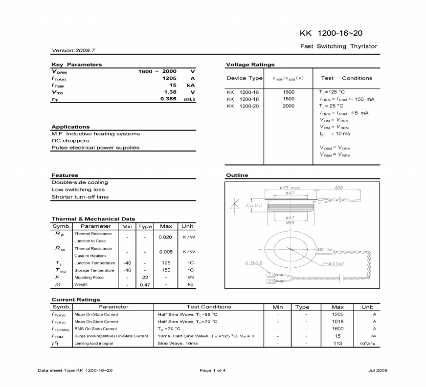 KK1200-16