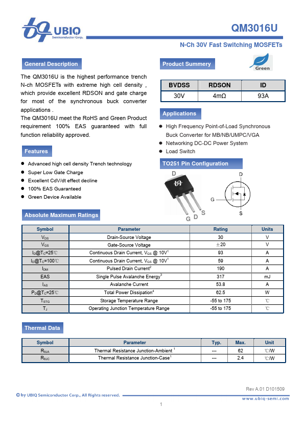 QM3016U