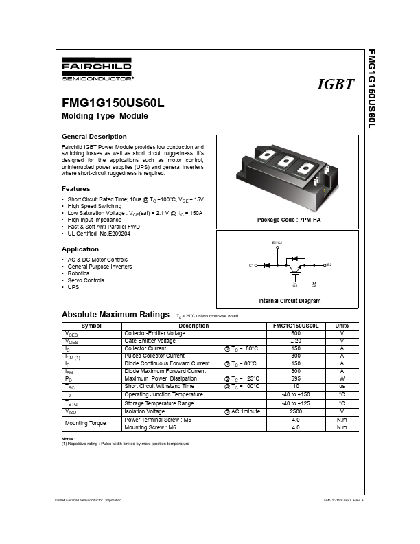 FMG1G150US60L