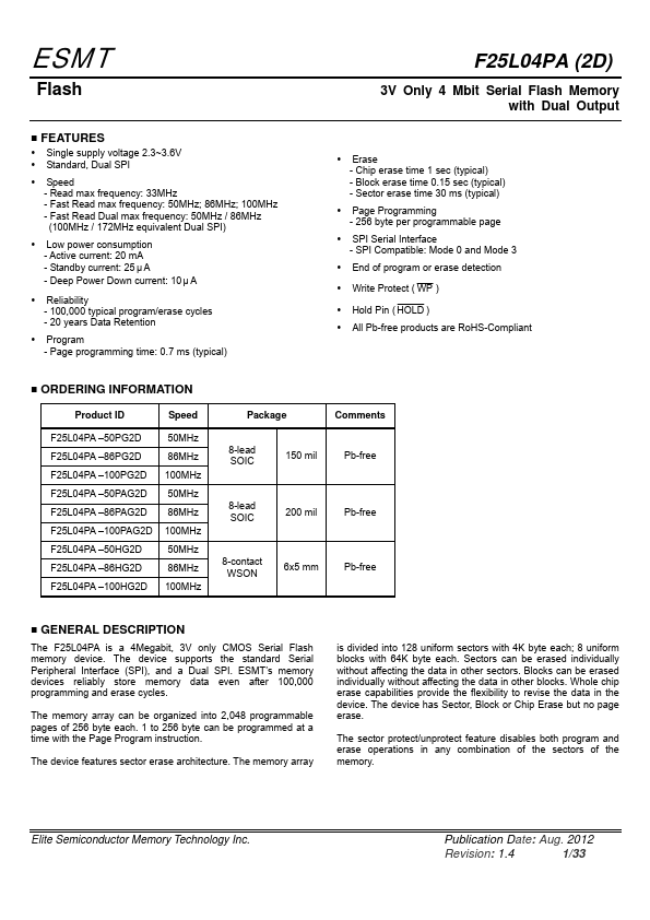 F25L04PA-86PAG2D