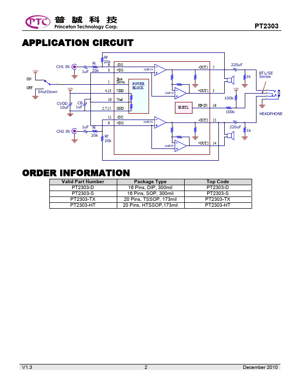 PT2303