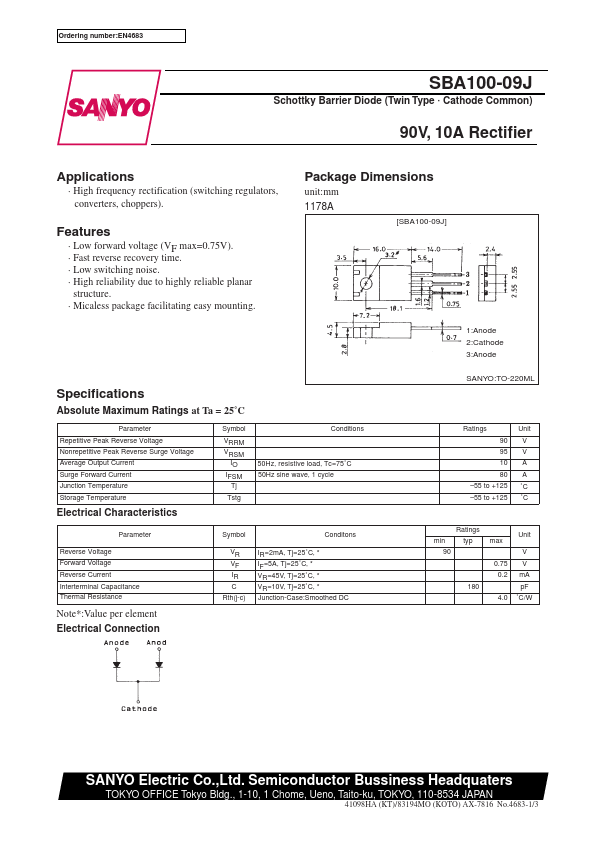 SBA100-09J