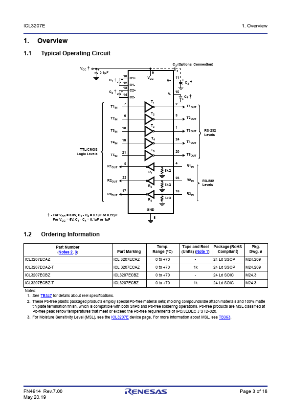 ICL3207E