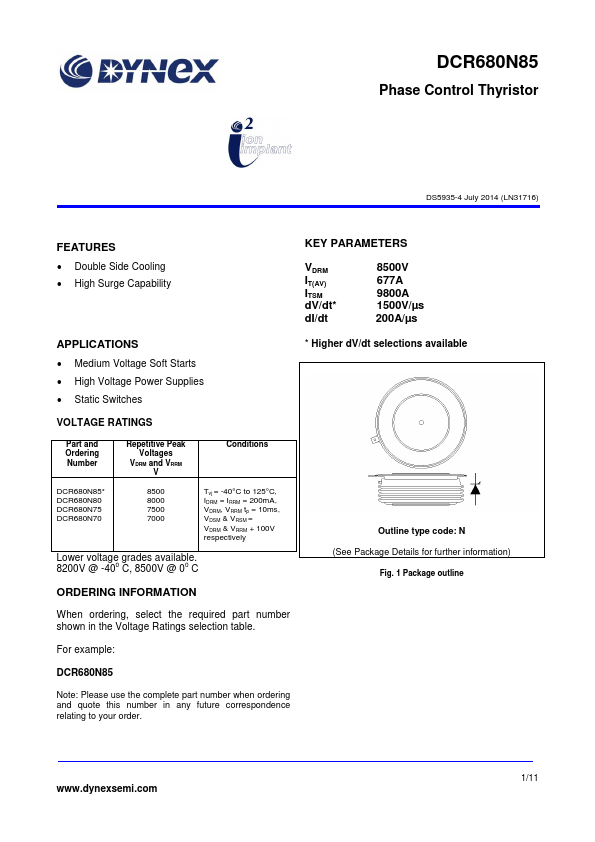 DCR680N85