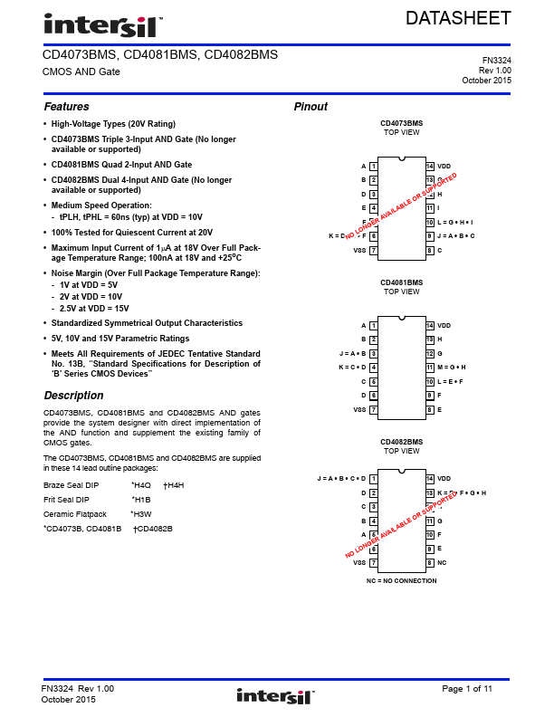 CD4081BMS