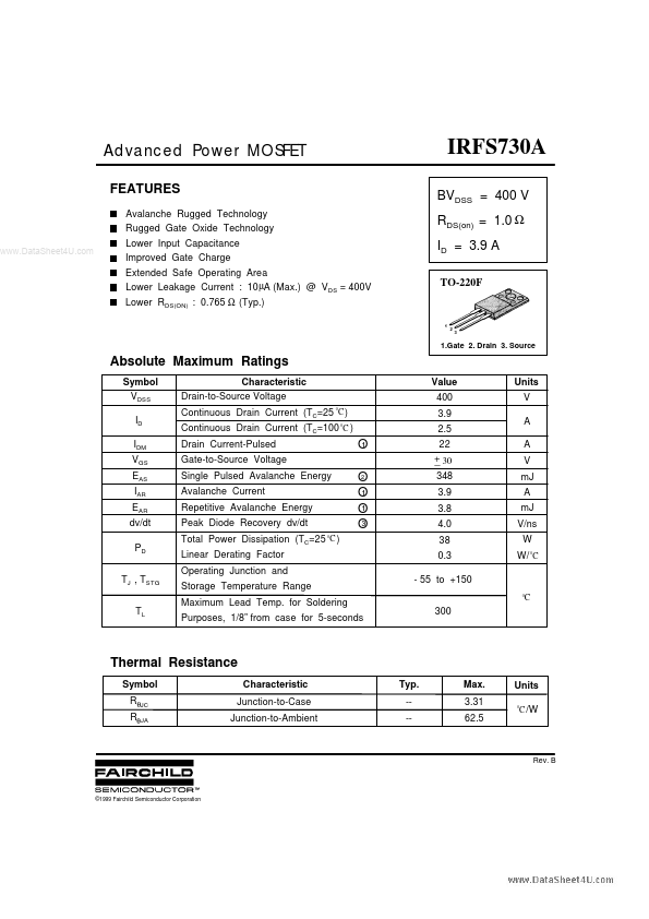 IRFS730A