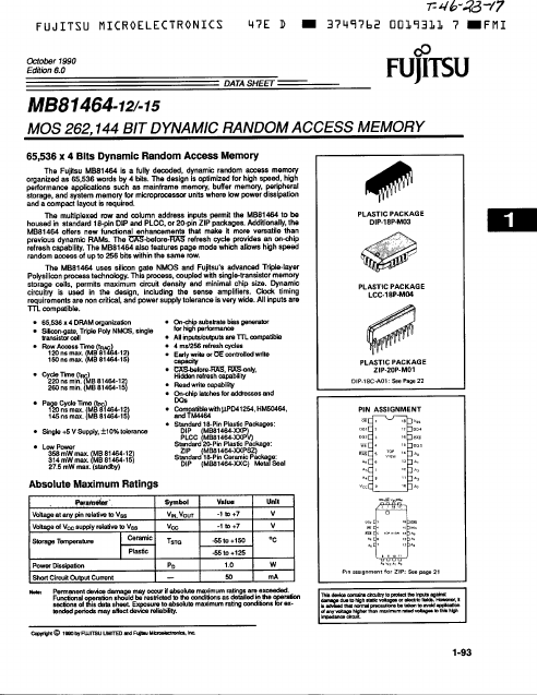 MB81464-15