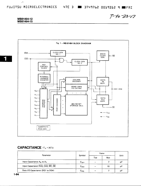 MB81464-15