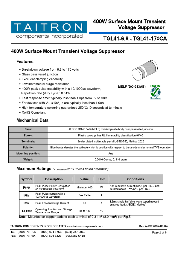 TGL41-100A