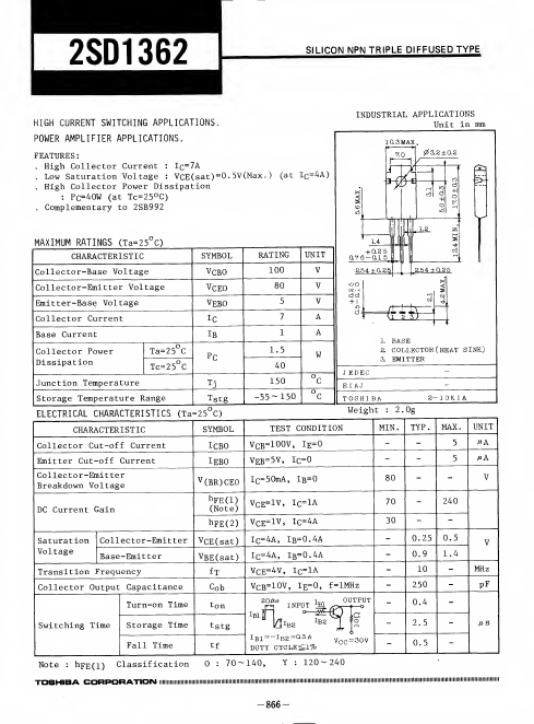 2SD1362