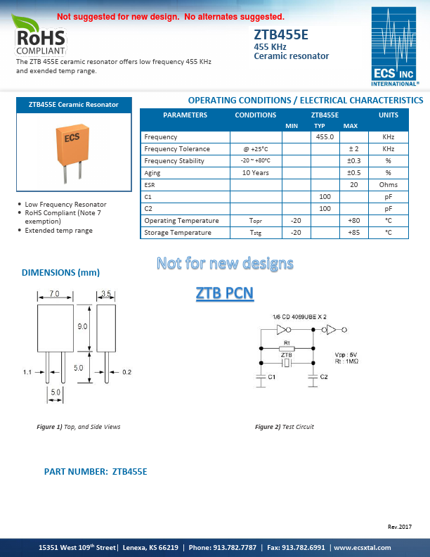 ZTB455E