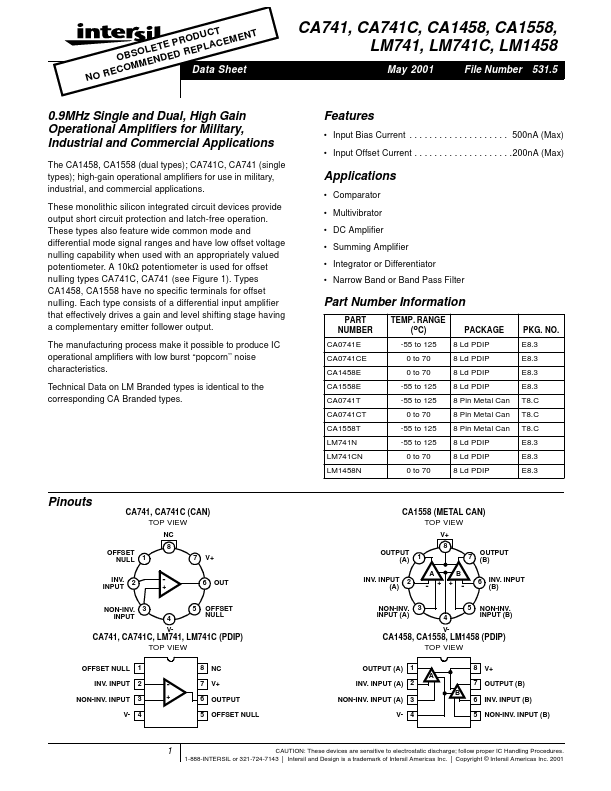 LM741C