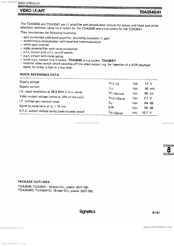 TDA3541