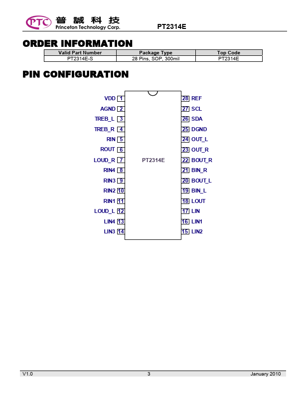 PT2314E