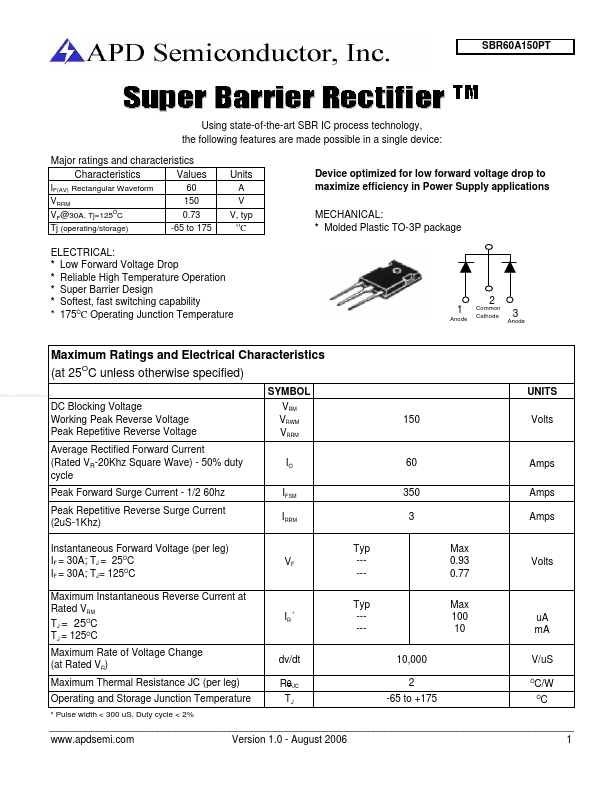 SBR60A150PT