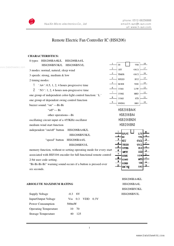 HS8206