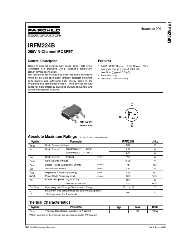 IRFM224B