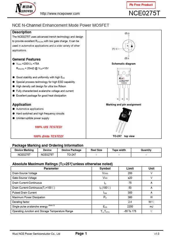 NCE0275T