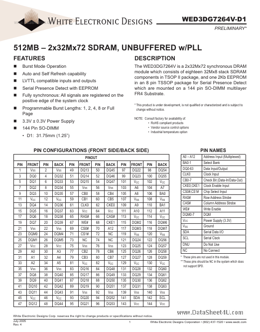 WED3DG7264V-D1