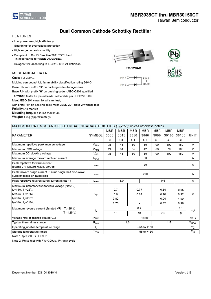 MBR3090CT