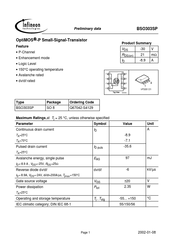 BSO303SP