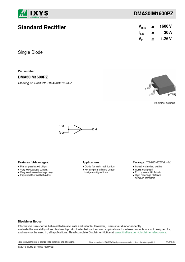 DMA30IM1600PZ