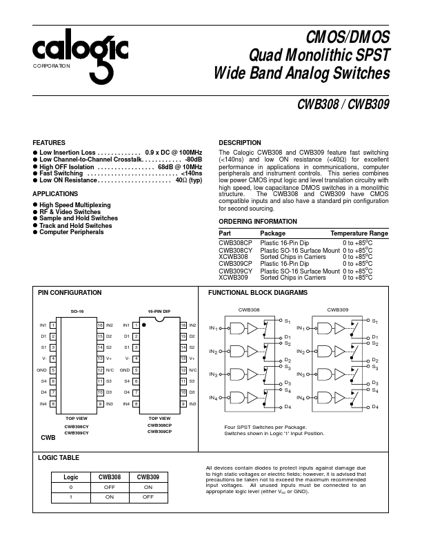 XCWB309