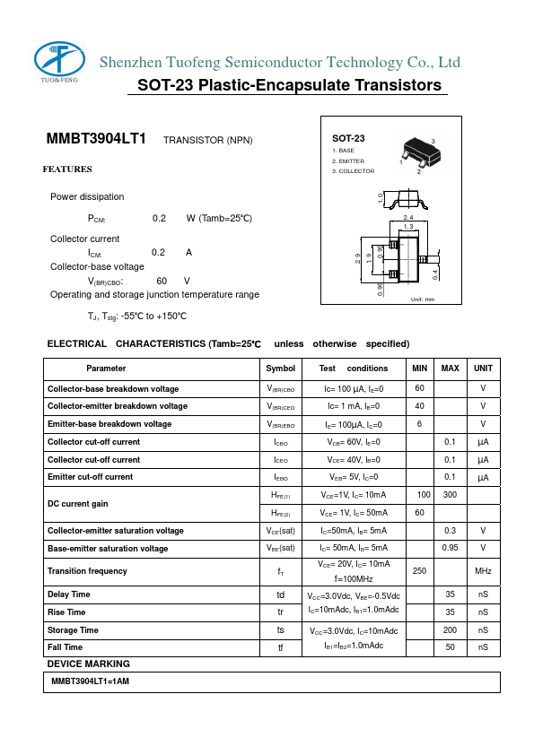 MMBT3904LT1