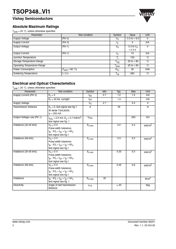 TSOP34840VI1