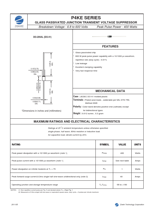 P4KE180CA